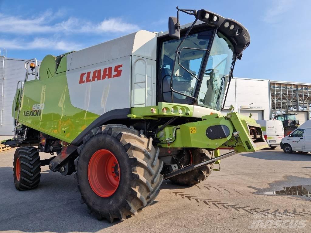 CLAAS Lexion 660 콤바인 수확기