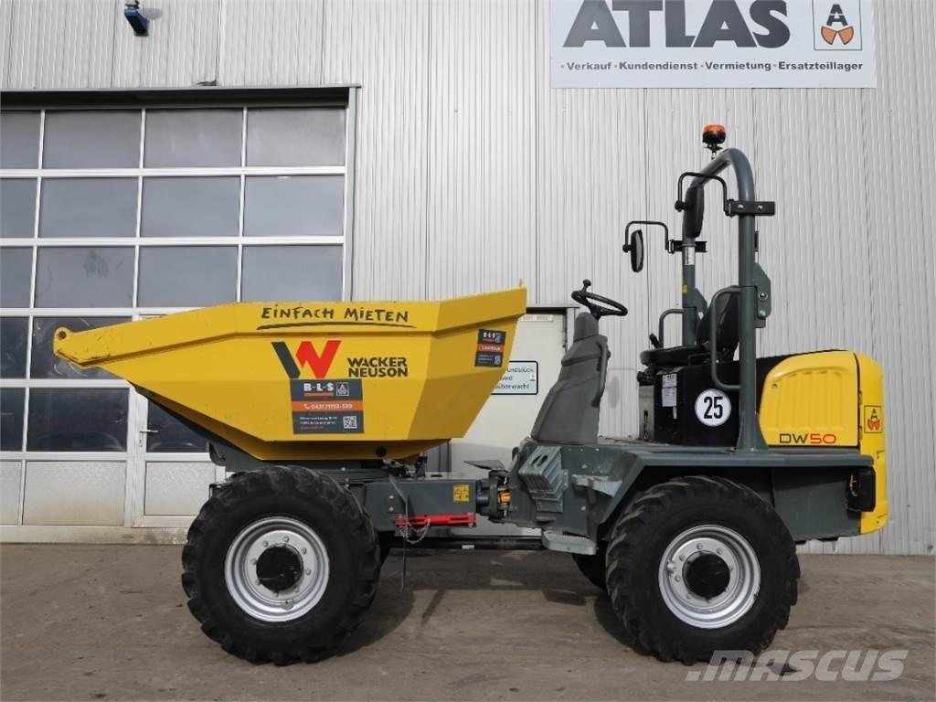 Neuson DW50 건설현장 덤프트럭