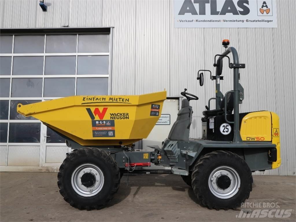 Neuson DW50 건설현장 덤프트럭