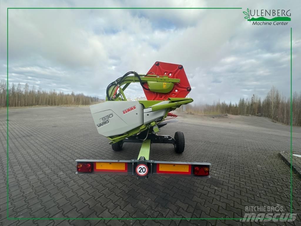 CLAAS Vario 930 콤바인 헤드