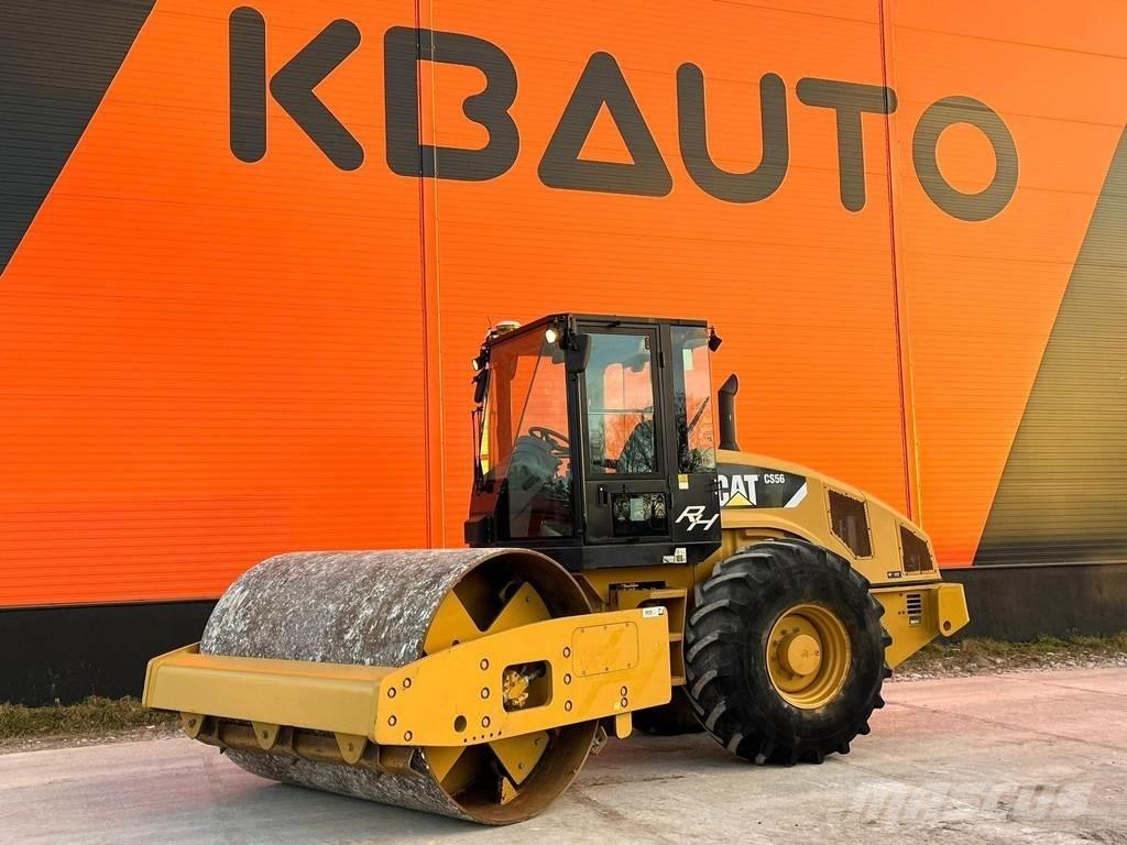 CAT CS 56 AC 싱글 드럼 롤러