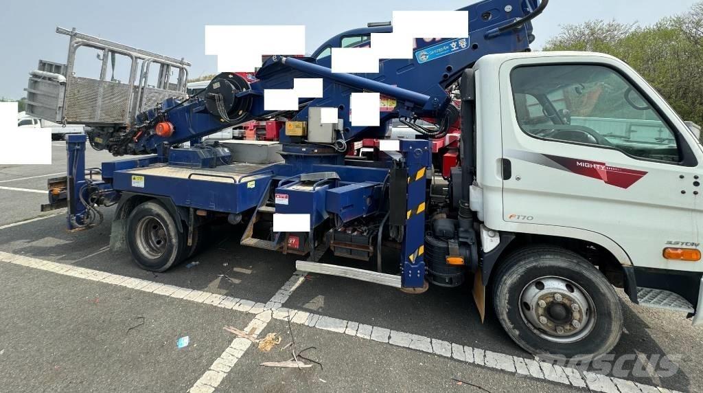 Horyong SKY280 트럭 탑재 고소작업대