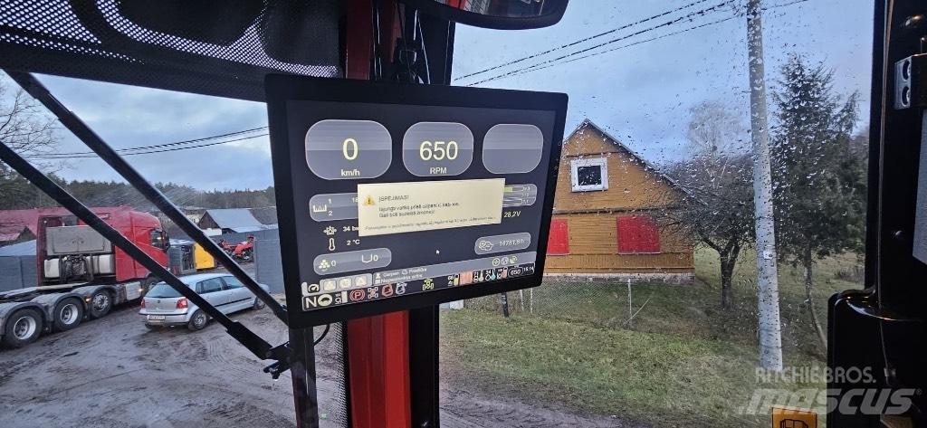 Komatsu 855 원목 포워더