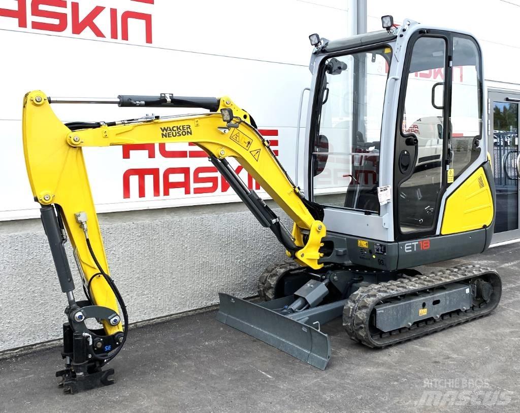 Wacker Neuson ET 18 소형 굴삭기 7톤 미만