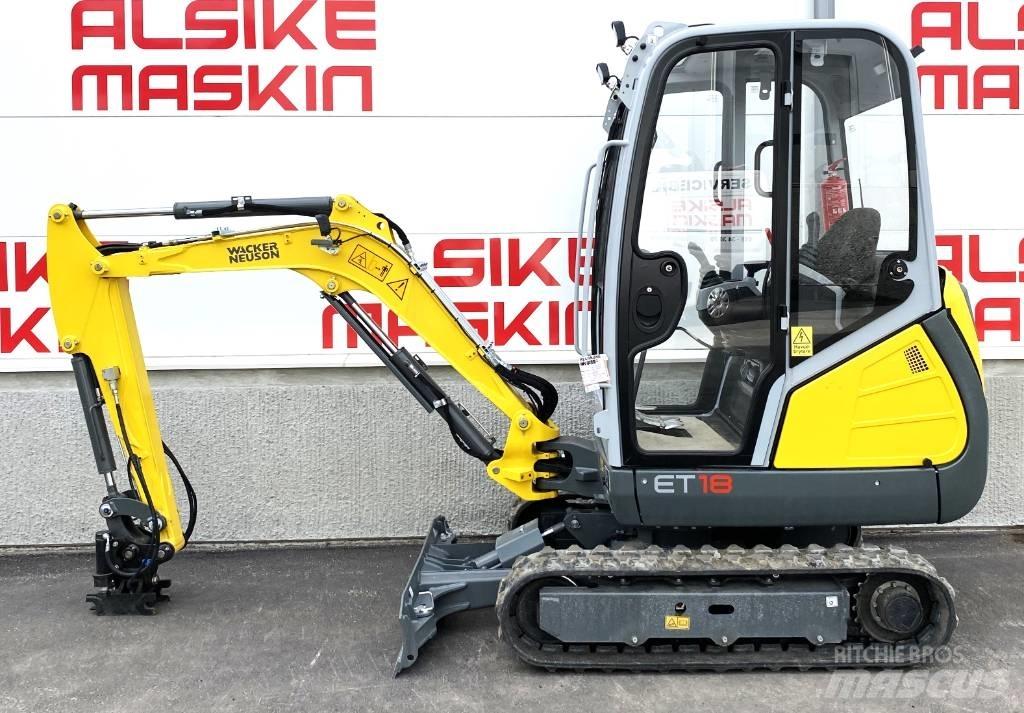 Wacker Neuson ET 18 소형 굴삭기 7톤 미만