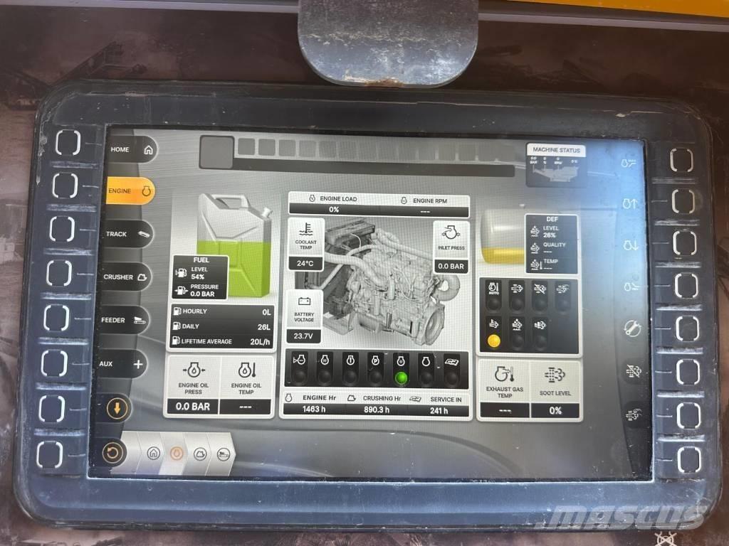 Tesab 1125TR 이동식 분쇄기