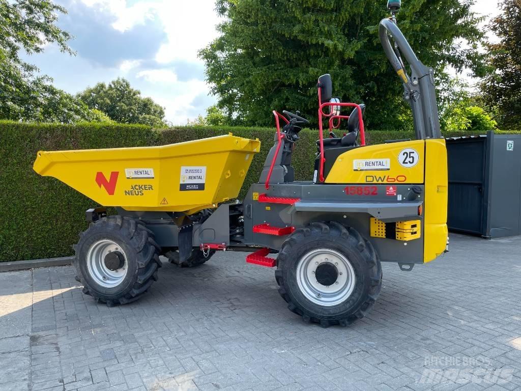 Wacker Neuson DW 60 건설현장 덤프트럭