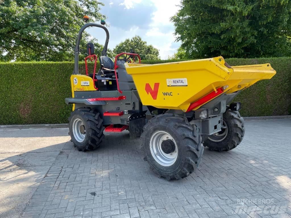 Wacker Neuson DW 60 건설현장 덤프트럭