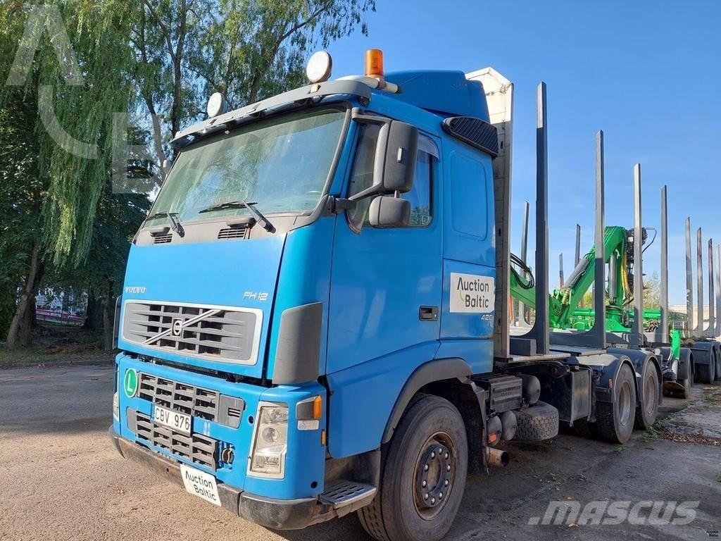 Volvo FH12 목재 트럭