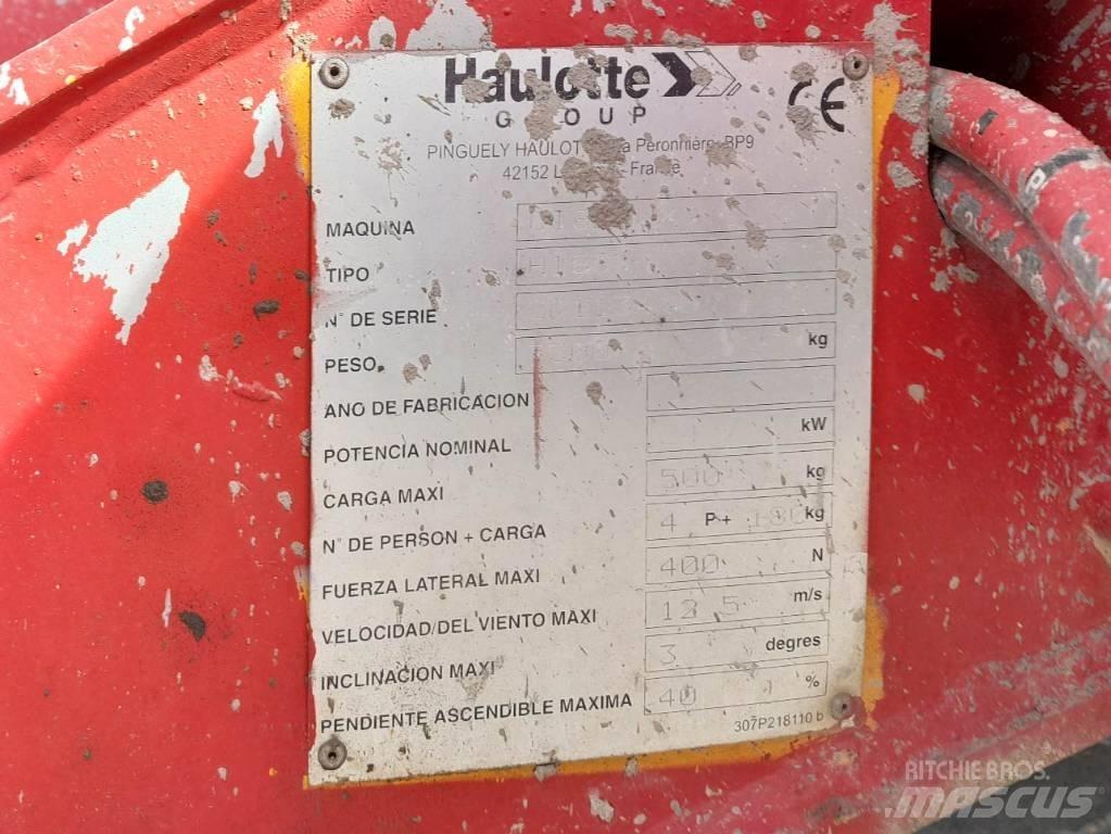 Haulotte H18SX 가위형 리프트