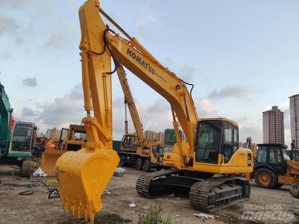 Komatsu PC 200-7 중형굴삭기 7톤-28톤