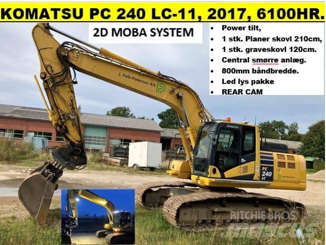 Komatsu PC 240 LC-11 대형 굴삭기 29톤 이상