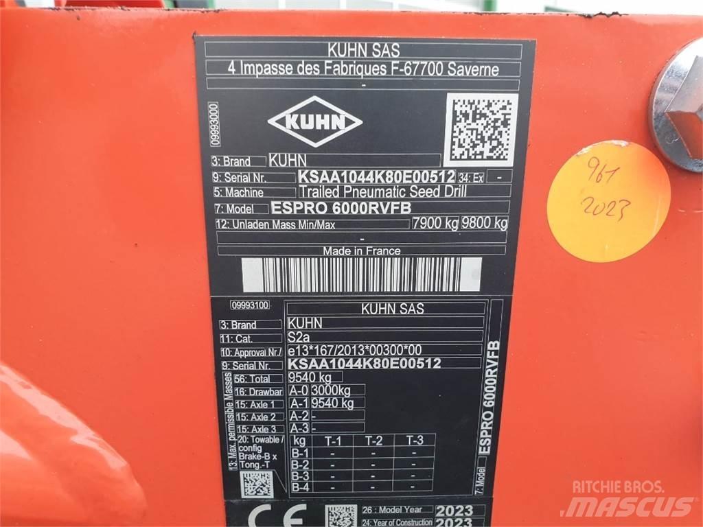 Kuhn ESPRO6000 드릴
