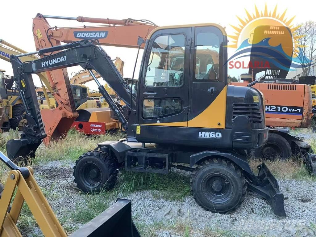 Hyundai R60W HW  휠 굴삭기