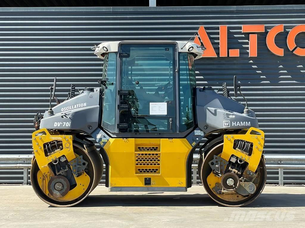 Hamm DV+ 70I VO-S 트윈 드럼 롤러