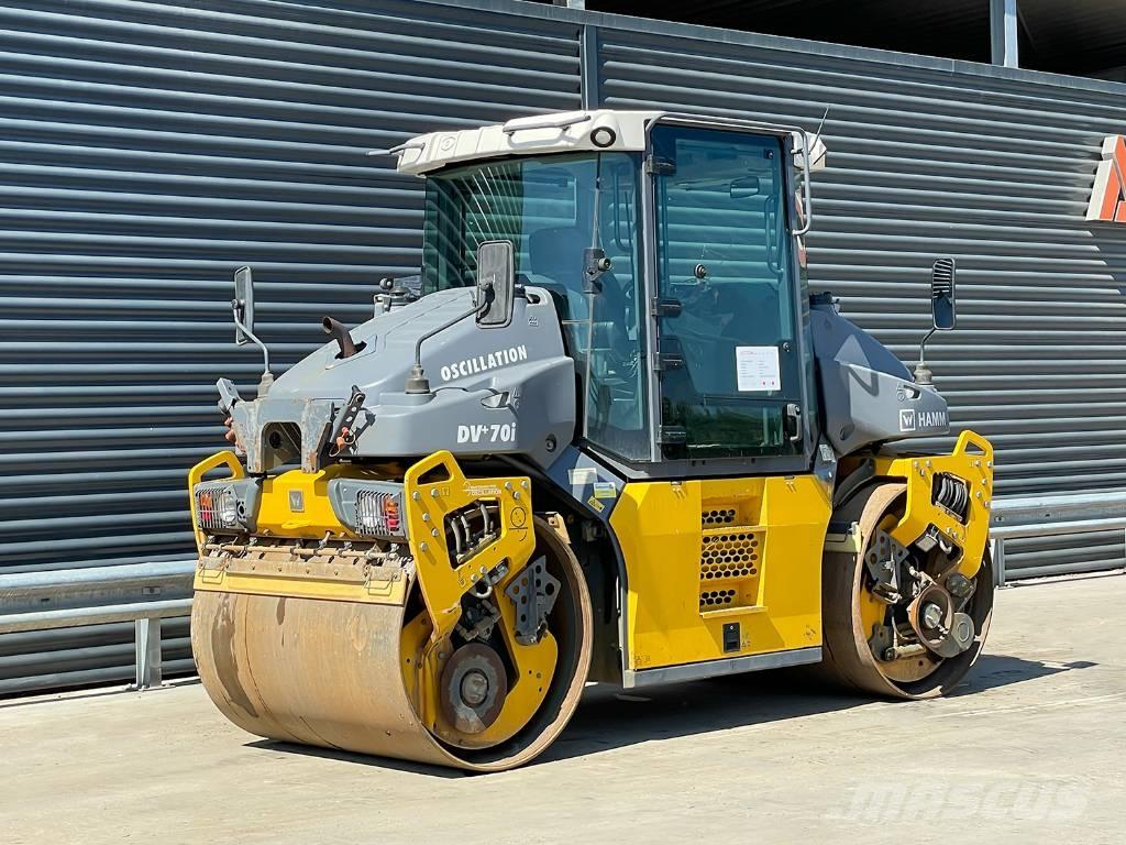 Hamm DV+ 70I VO-S 트윈 드럼 롤러