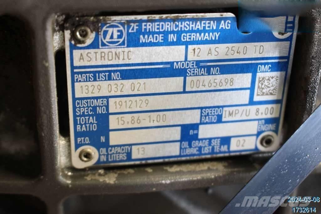 DAF XF 510 기어박스