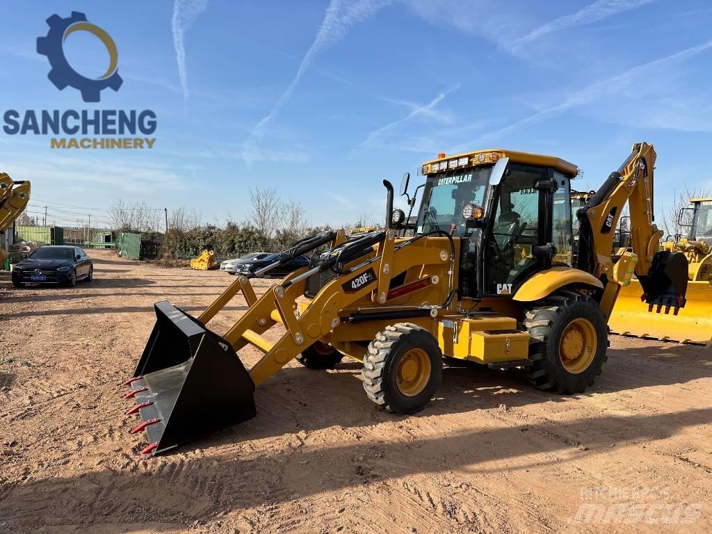 CAT 420 F2 백호로더