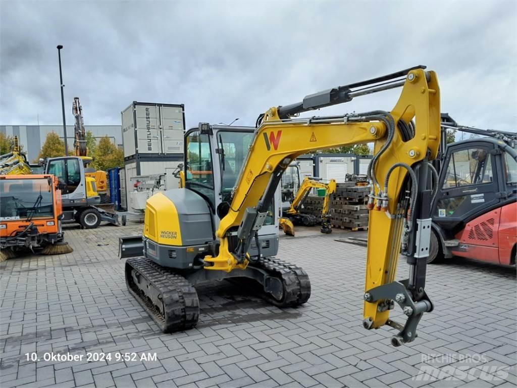 Wacker Neuson EZ50 소형 굴삭기 7톤 미만
