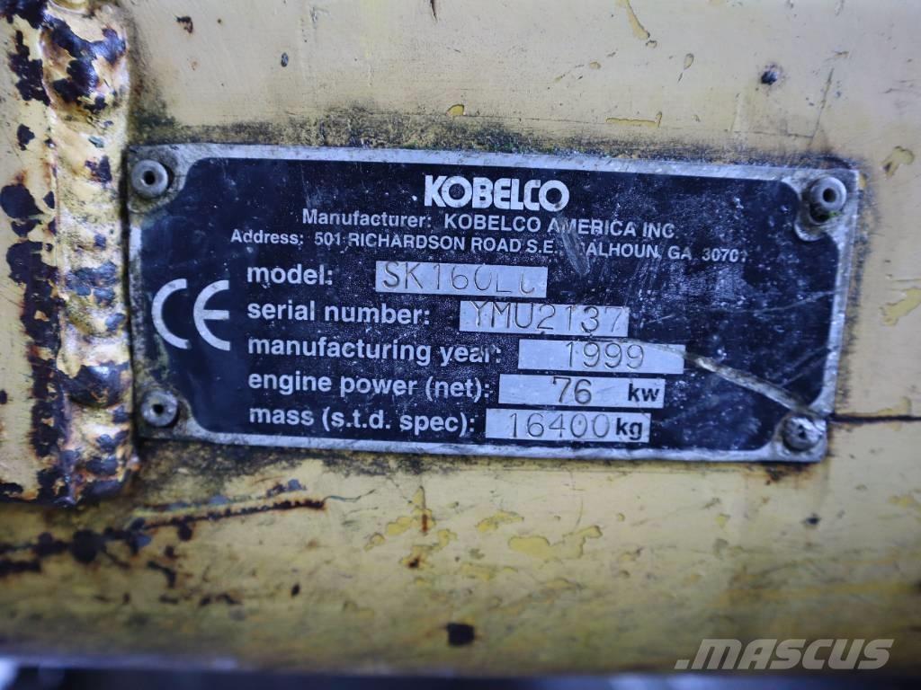 Kobelco SK 160 LC 대형 굴삭기 29톤 이상