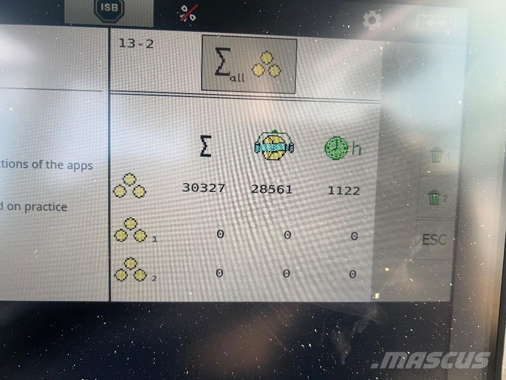Krone CF1550XC 원형 곤포기