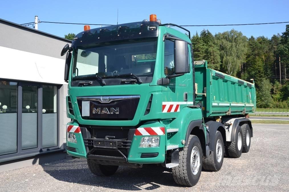 MAN TGS 35 480 덤프 트럭