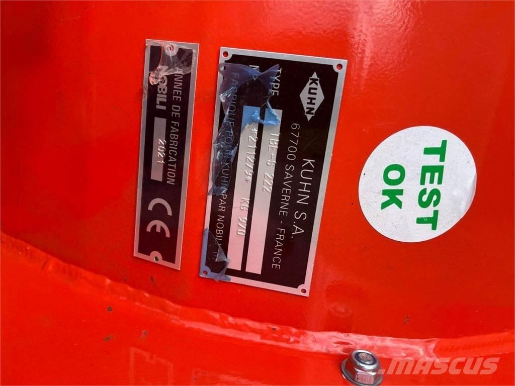 Kuhn TBE-S 222 목장 제초기 및 토퍼