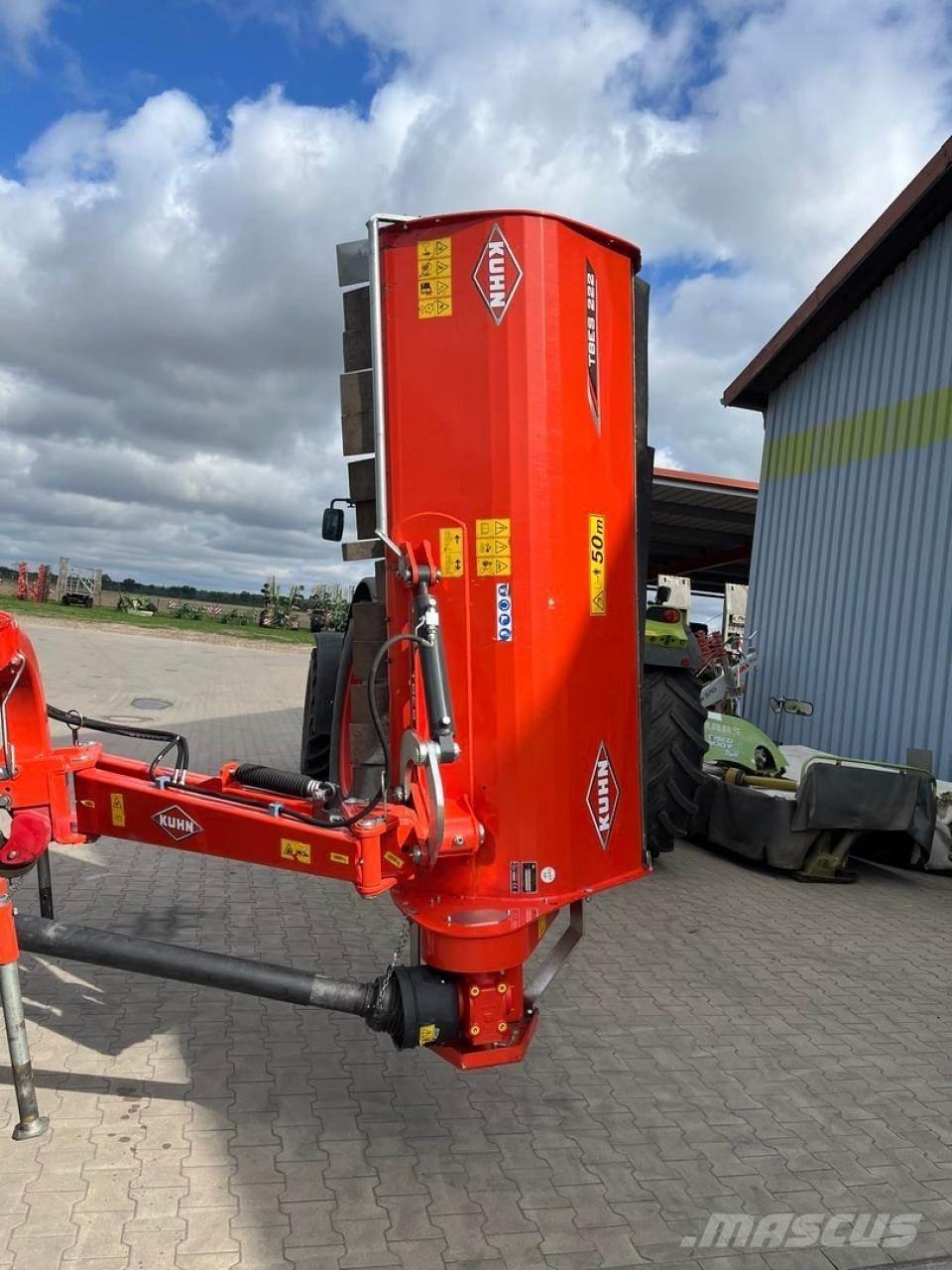 Kuhn TBE-S 222 목장 제초기 및 토퍼