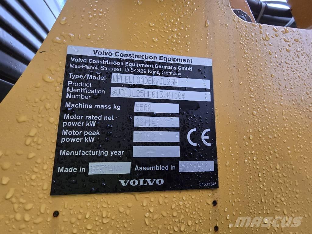 Volvo JL25H Electric  휠로우더
