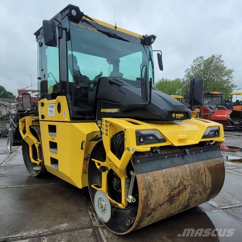 Bomag BW 174 AP-5 AM 트윈 드럼 롤러