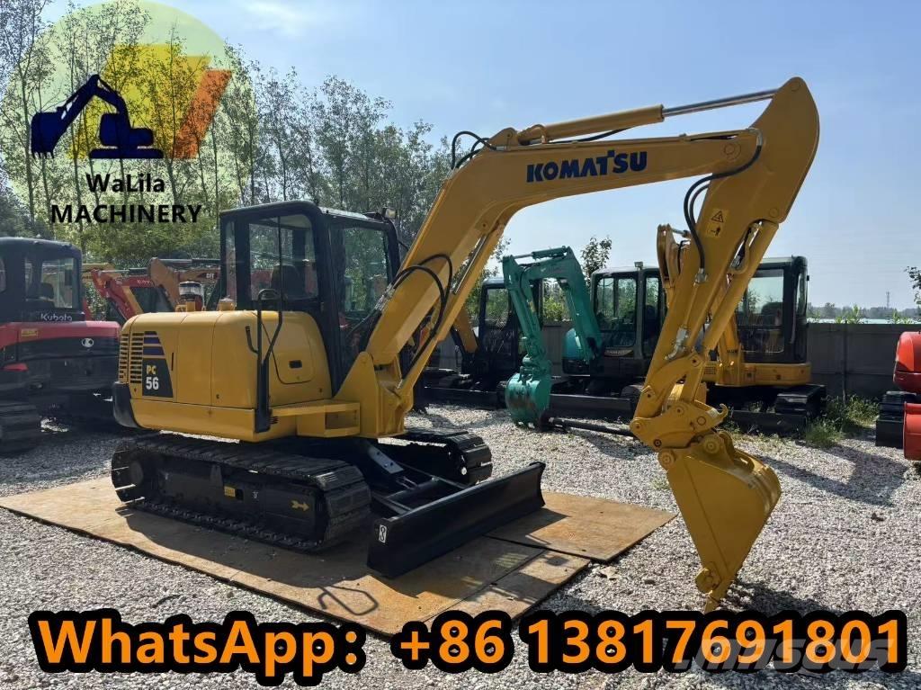 Komatsu PC 56-7 소형 굴삭기 7톤 미만