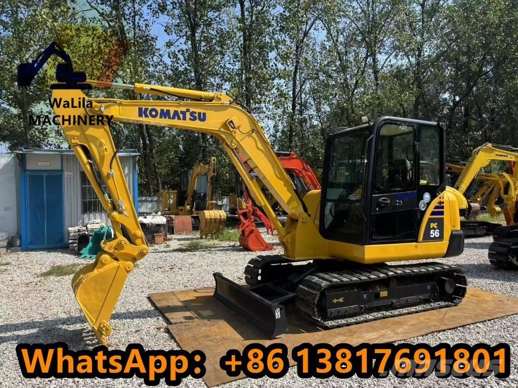 Komatsu PC 56-7 소형 굴삭기 7톤 미만