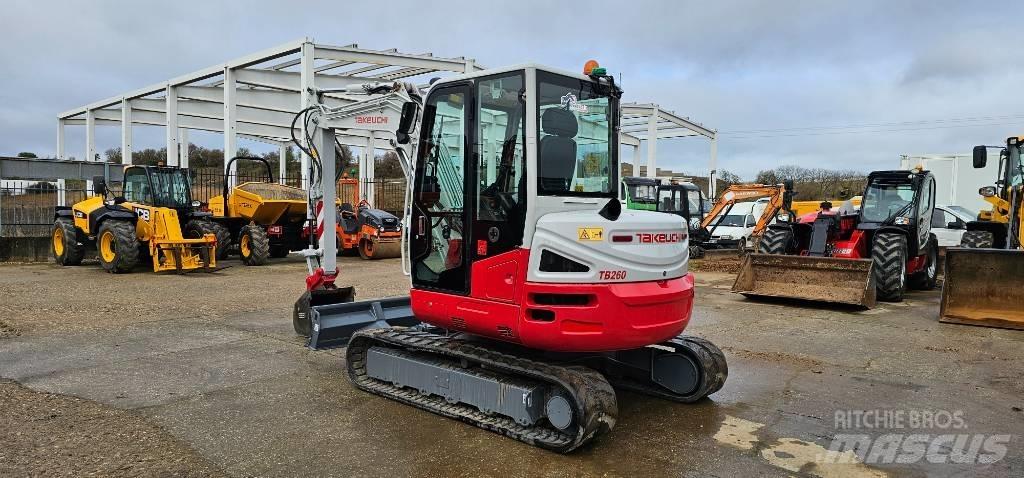 Takeuchi TB 260 소형 굴삭기 7톤 미만