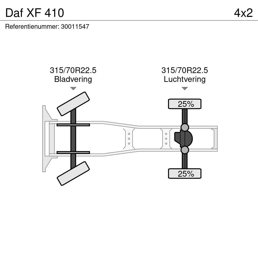 DAF XF 410 트랙터 유닛
