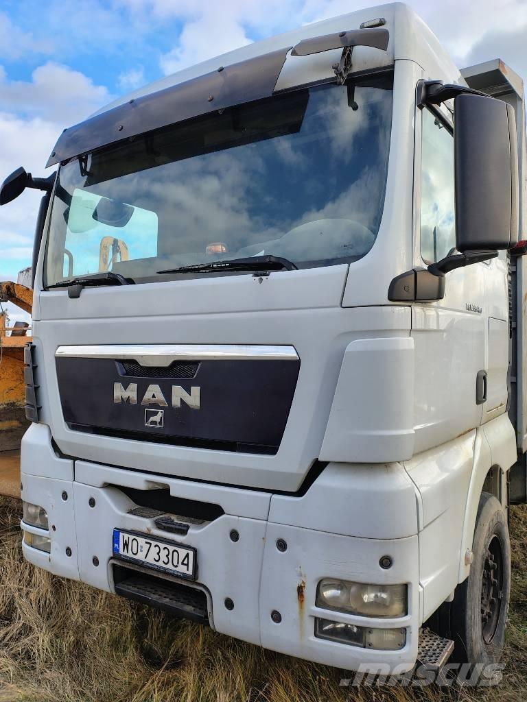 MAN TGX 33.580 크레인 트럭