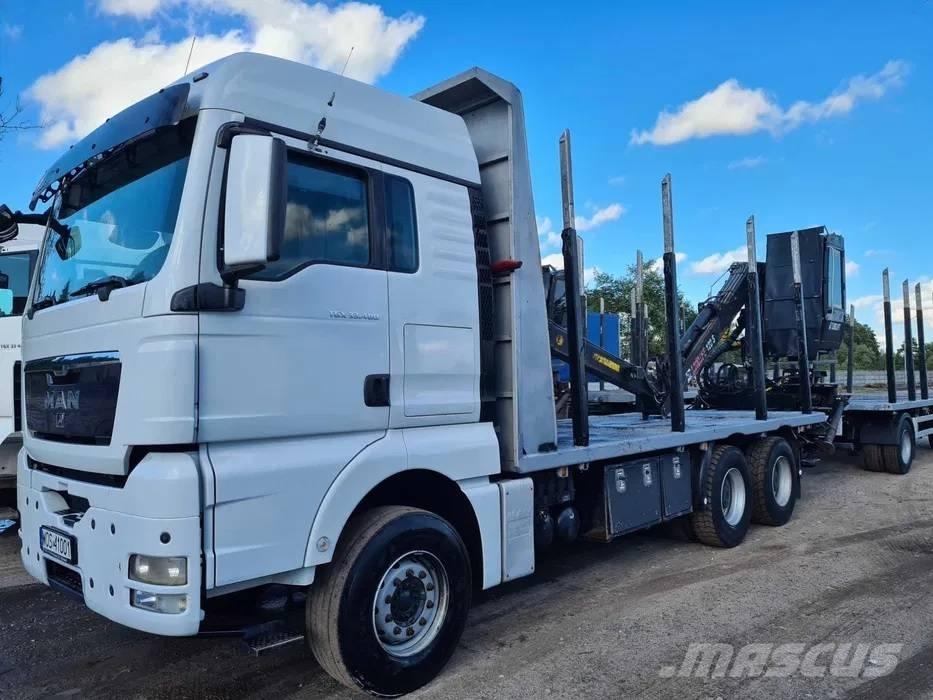 MAN TGX 33.580 크레인 트럭