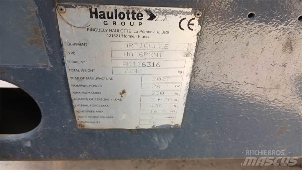 Haulotte HA16PX 관절형 전동이동 리프트