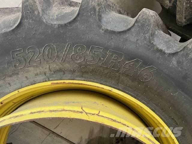 BKT 520/85R46 타이어, 휠 및 림