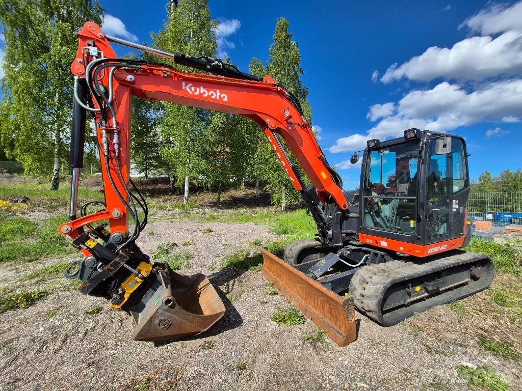 Kubota KX 080-4 중형굴삭기 7톤-28톤