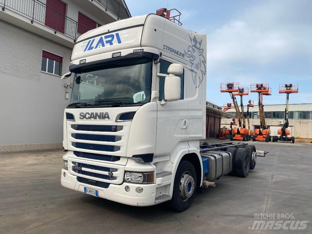 Scania R 580 트랙터 유닛