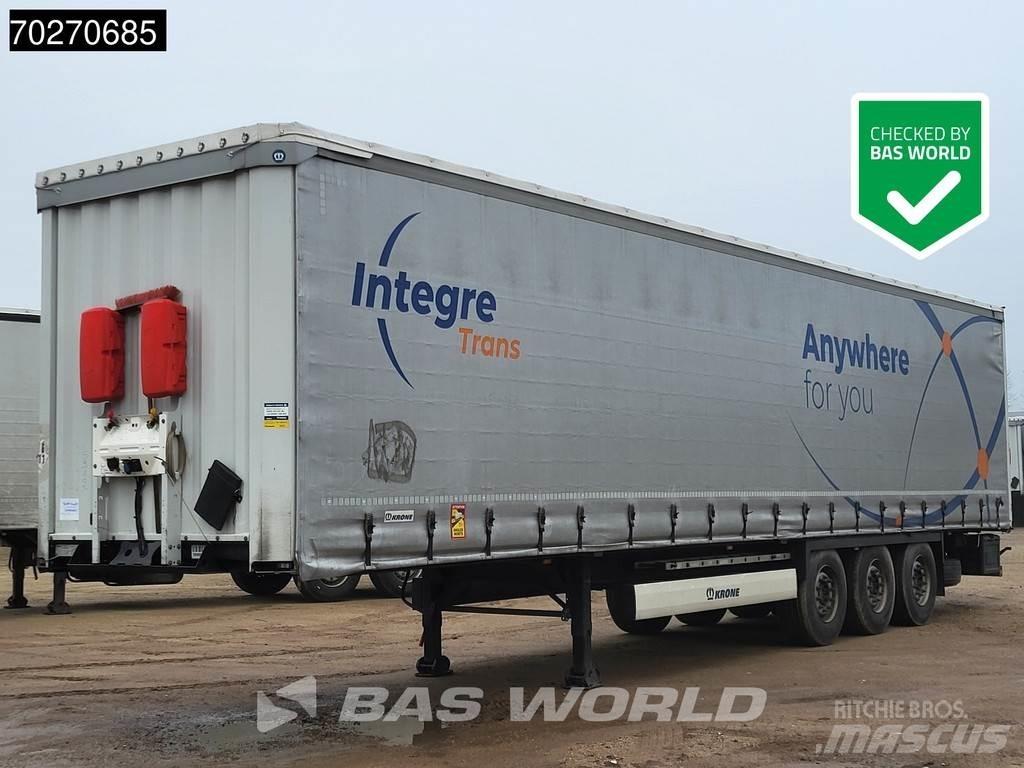 Krone SD 3 axles 커튼사이더 세미 트레일러