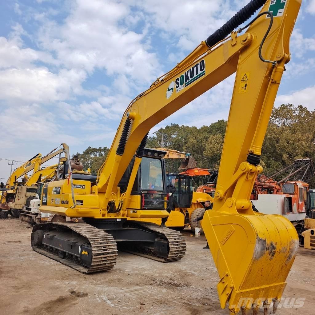 Komatsu PC 200 대형 굴삭기 29톤 이상