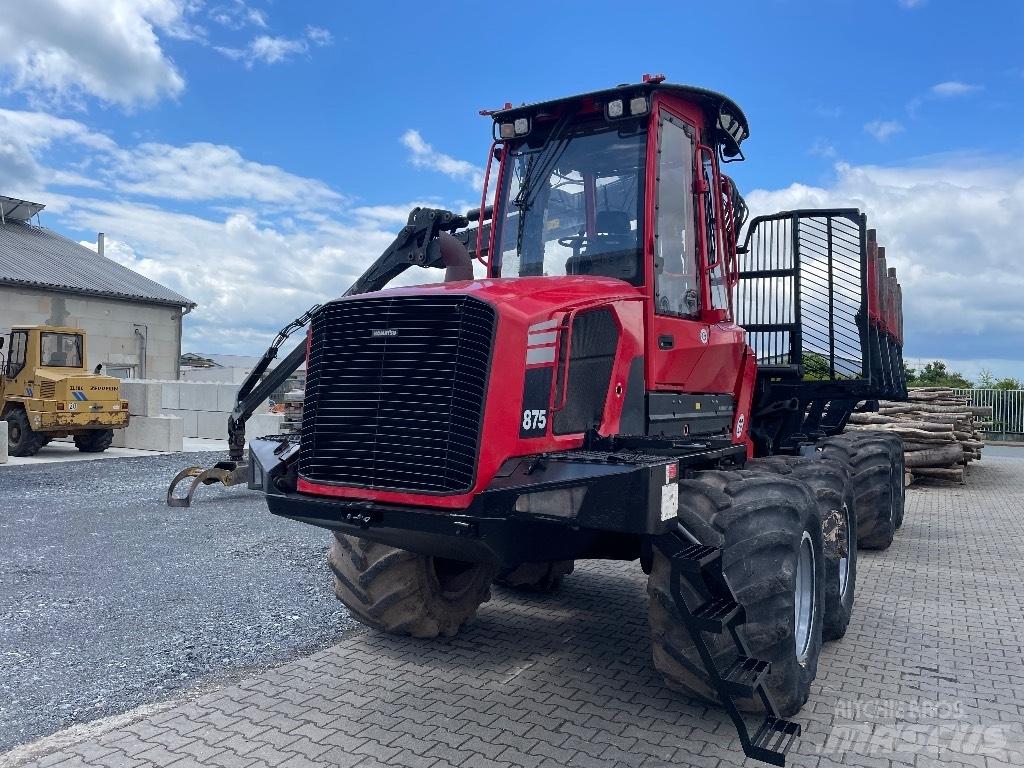 Komatsu 875 원목 포워더
