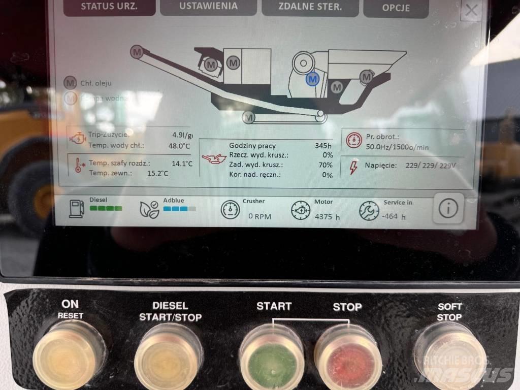 SBM Jawmax 400 이동식 분쇄기