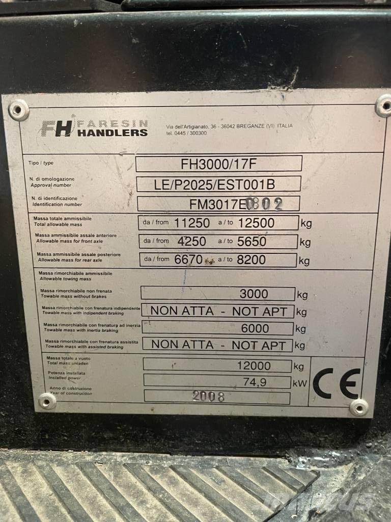Faresin FH3000/17 텔러 핸들러