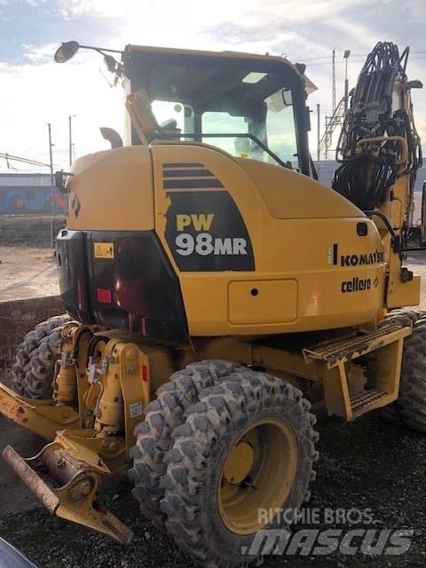 Komatsu PW 98 MR  휠 굴삭기