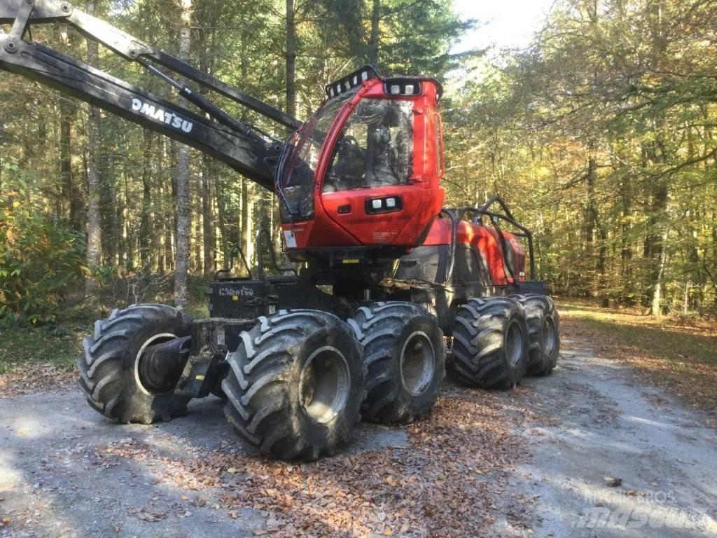 Komatsu 931 XC 원목 하베스터