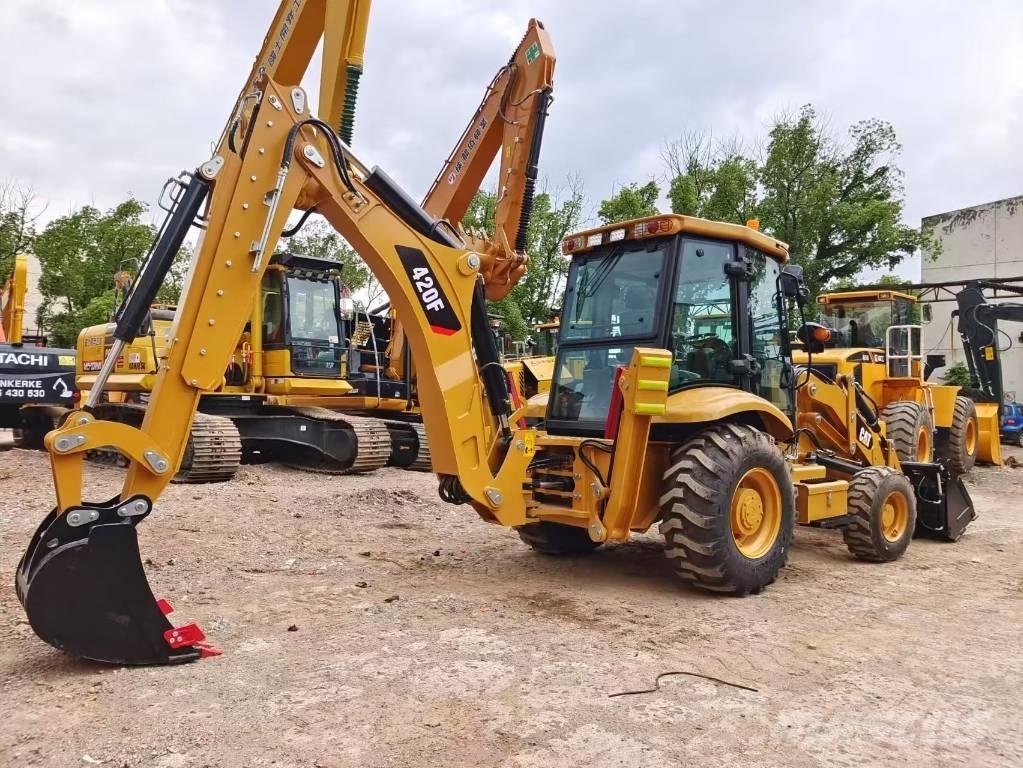 CAT 420 F 백호로더