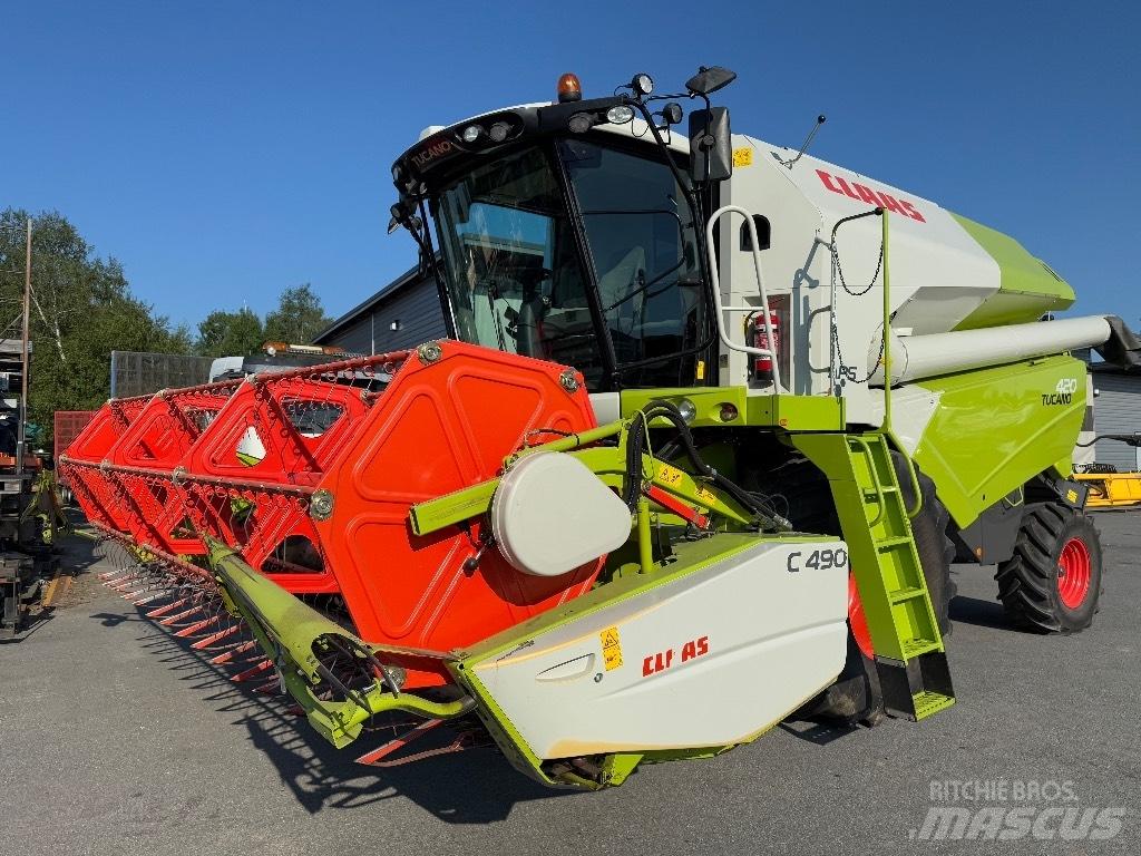 CLAAS Tucano 420 콤바인 수확기