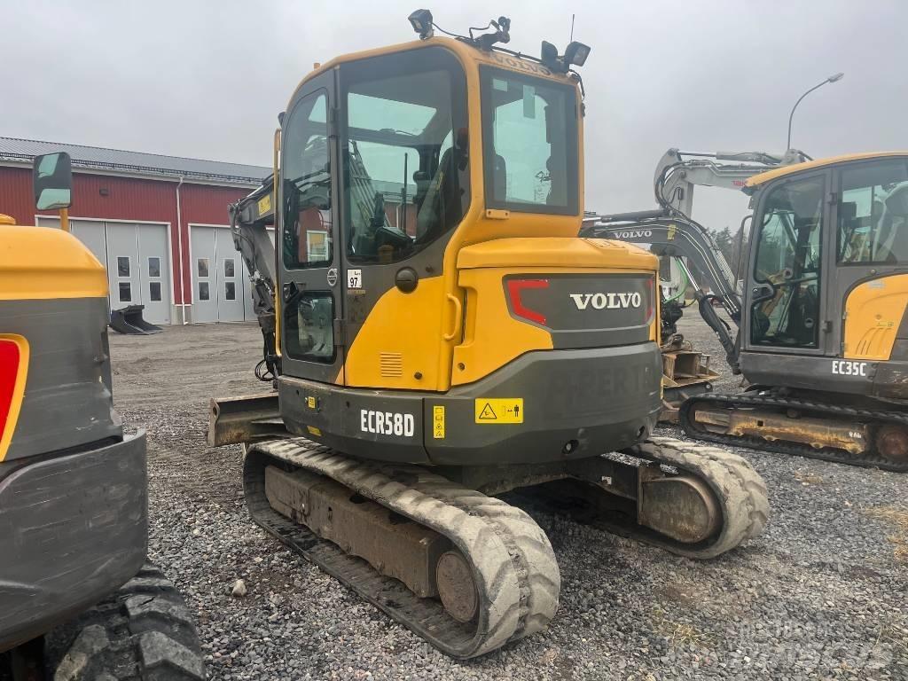 Volvo ECR 58 D 소형 굴삭기 7톤 미만